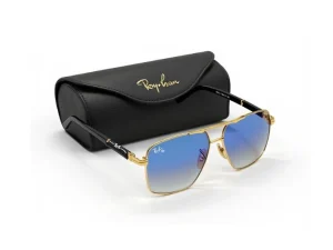 RayBan - Square Blue Aviator RB9713